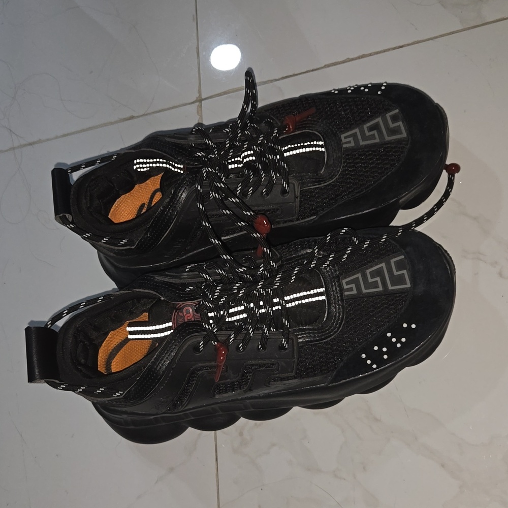 Versace chain reaction shoes